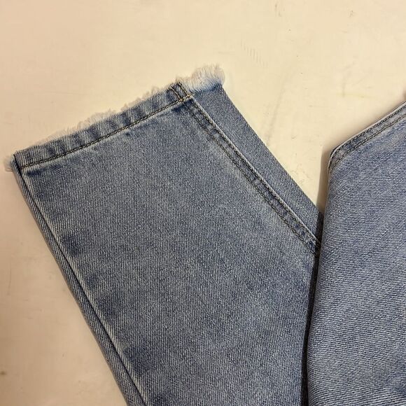 Nature Denim Distressed Mom Medium Wash Jeans Size 0 D30 - Picture 11 of 11